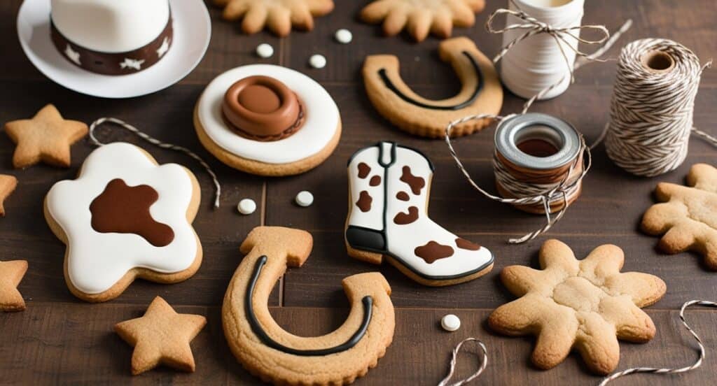 Western Themed Cookies A Sweet and Rustic Touch