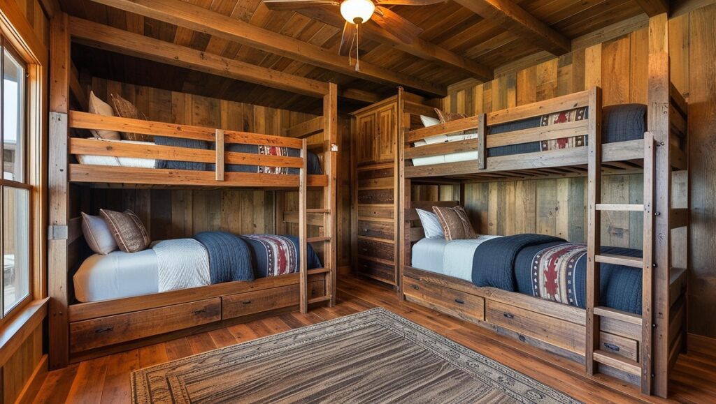 Wooden Bunk Beds