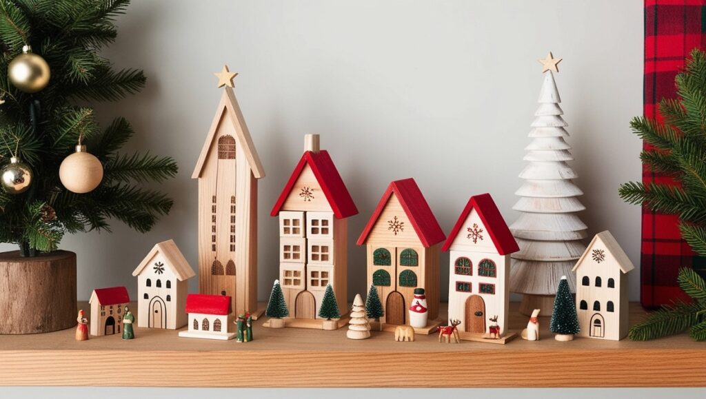 Wooden Christmas Village Craft Your Own Cozy Village