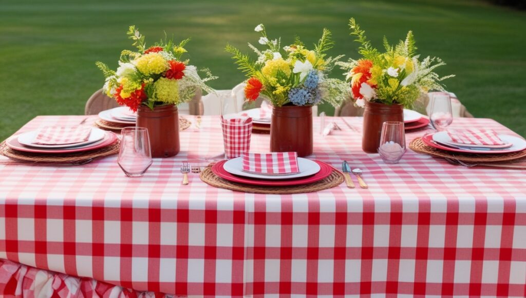 Gingham Tablecloths