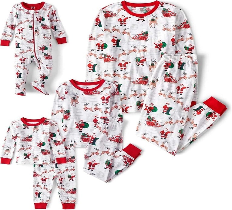 Unisex Kids Holiday Pajama Set    Christmas gifts for toddlers