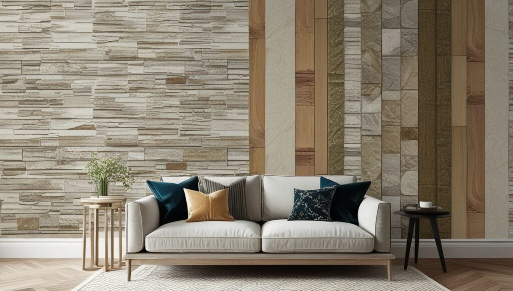 Textured Wallpapers                 
Living Room Wallpaper Ideas