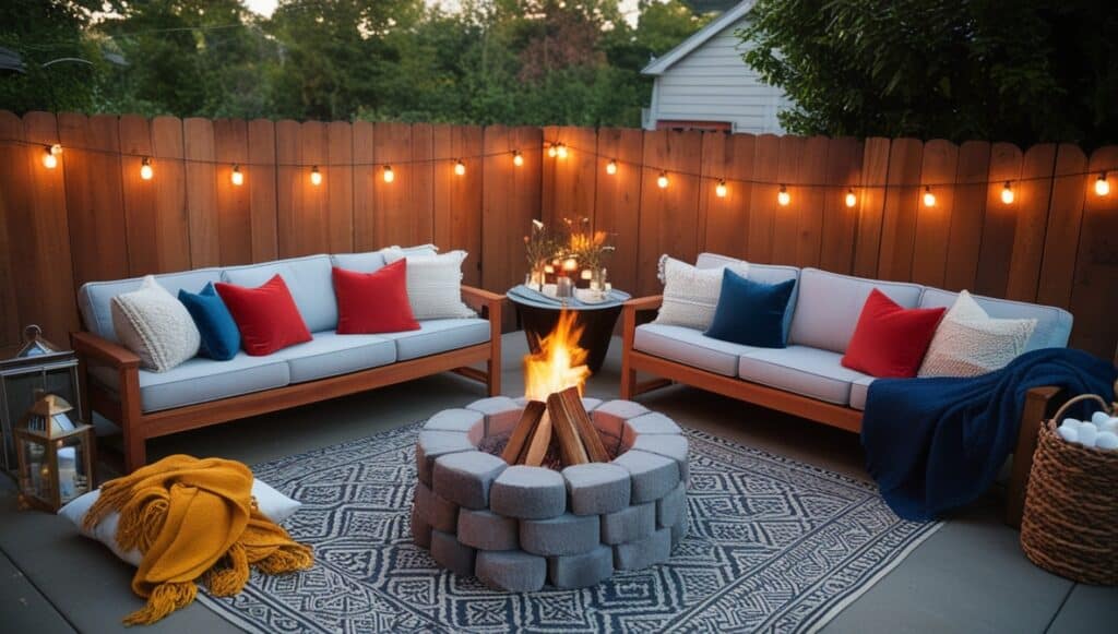 DIY Bonfire Area