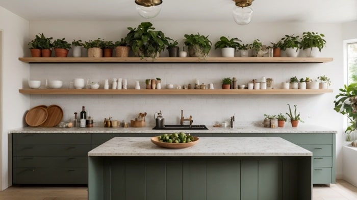 1. Go Vertical with Shelves
