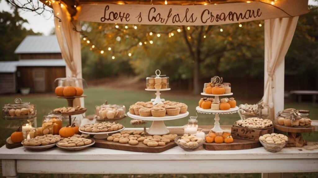 25. Bake-Off Dessert Table