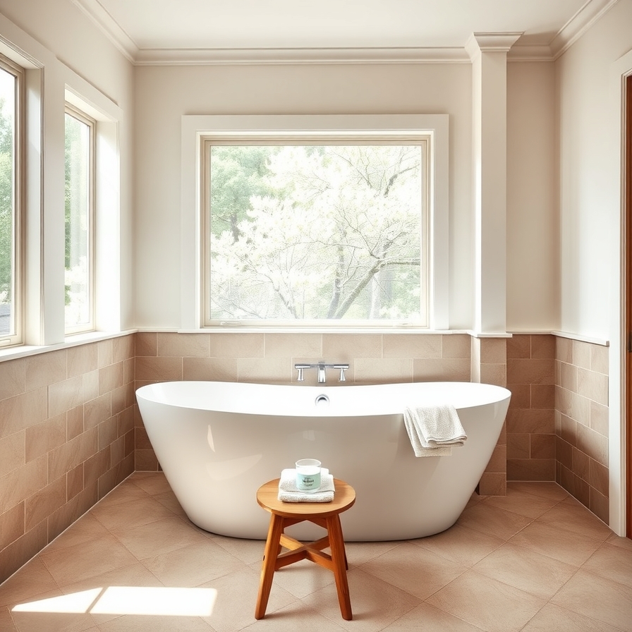 Freestanding Bathtubs... Midcentury Bathroom Designs
