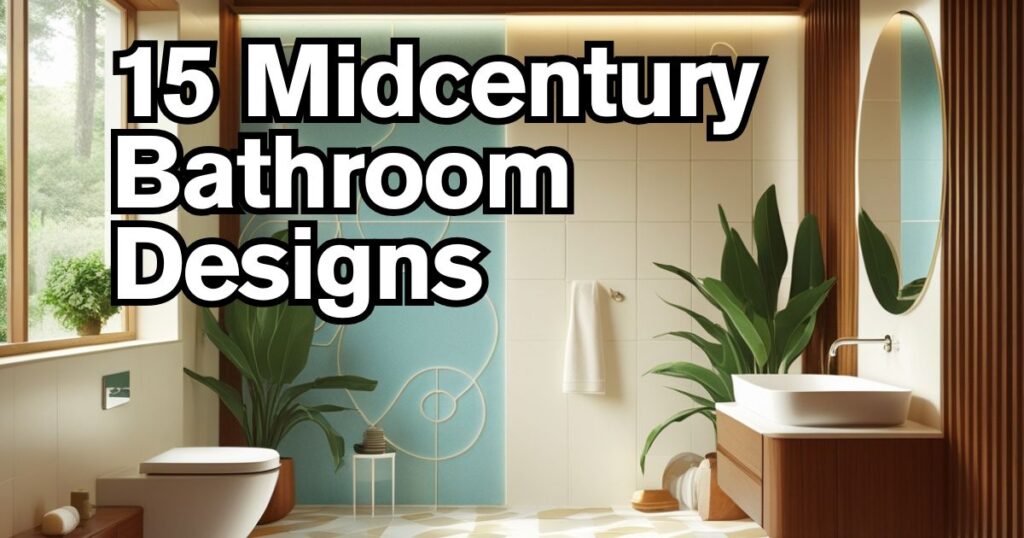 Midcentury Bathroom Designs